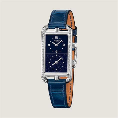 hermes dual time watch